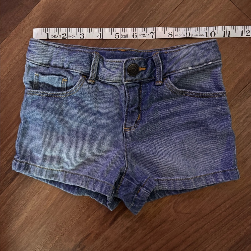 Gymboree Toddler Girls Blue Denim Shorts Size 4T